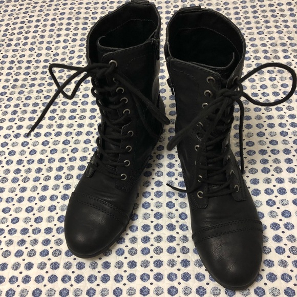 time and tru combat boots